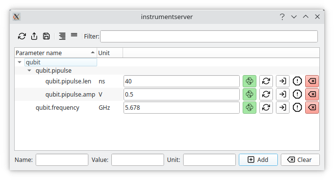 parameter manager